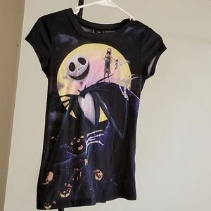 Tim Burton Nightmare Before Christmas Youth Tee